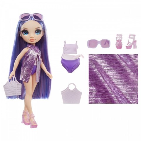 Lalka Rainbow High Swim Style Violet MGA