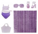 Lalka Rainbow High Swim Style Violet MGA