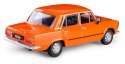 Pojazd PRL Fiat 125p pomarańczowy Daffi