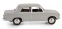 Pojazd PRL Fiat 125p popielaty Daffi