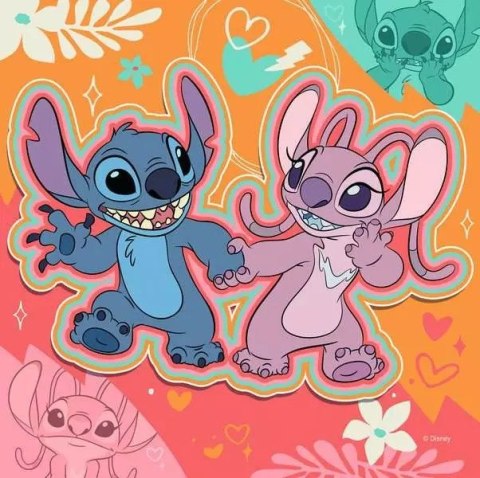 Puzzle 3x49 elementów Stitch Ravensburger Polska