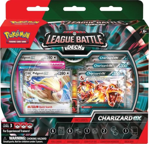 Karty League Battle Deck Charizard ex Pokemon TCG
