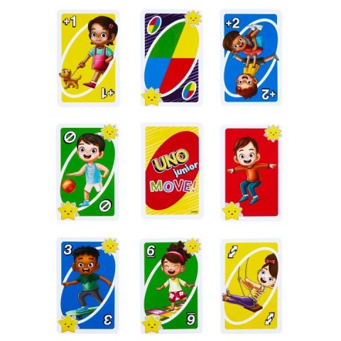 Karty Uno Gra Junior Move Mattel