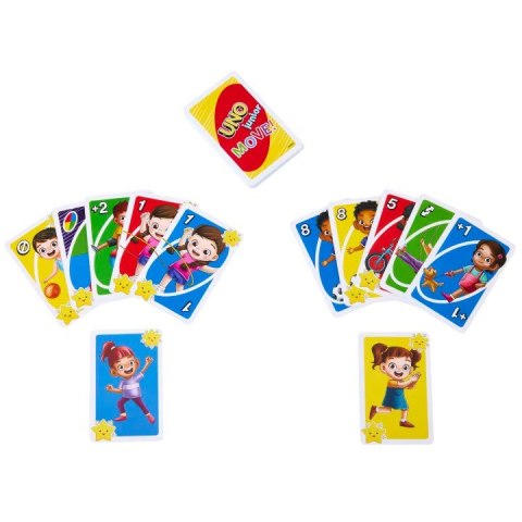 Karty Uno Gra Junior Move Mattel