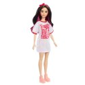 Lalka Barbie Fashionistas brunetka z falowanymi włosami Mattel