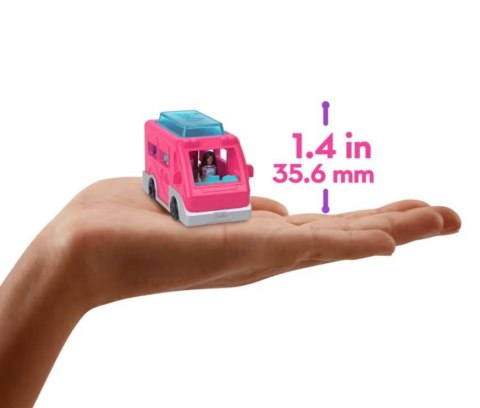 Pojazd Barbie Mini Barbieland, Kamper Mattel