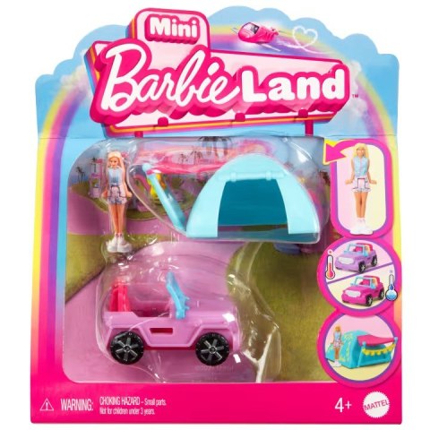 Pojazd Barbie Mini Barbieland, auto Mattel