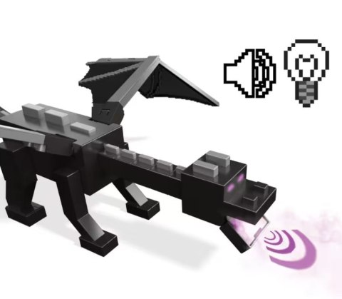 Zestaw figurek Minecraft Smok Kresu 15 rocznica Mattel