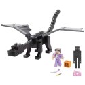 Zestaw figurek Minecraft Smok Kresu 15 rocznica Mattel