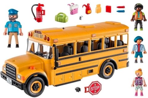 Zestaw z figurkami City Life 70983 Autobus Szkolny Playmobil