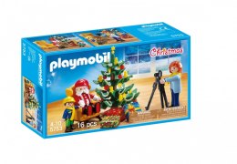 Zestaw z figurkami Christmas 5753 Zdjęcie ze Świętym Mikołajem Playmobil