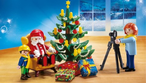 Zestaw z figurkami Christmas 5753 Zdjęcie ze Świętym Mikołajem Playmobil