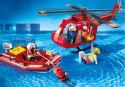 Zestaw z figurkami City Action 4428 Helikopter ratowniczy z pontonem Playmobil