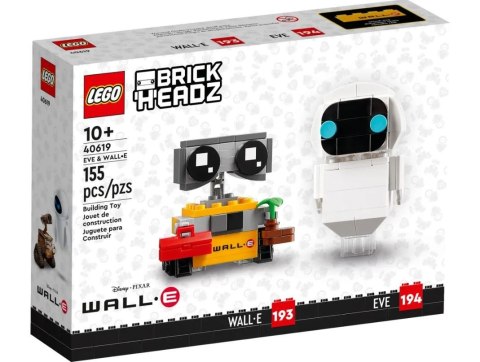 Klocki BrickHeadz 40619 EWA i WALL-E LEGO