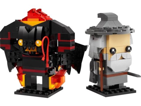 Klocki BrickHeadz 40631 Gandalf Szary i Balrog LEGO