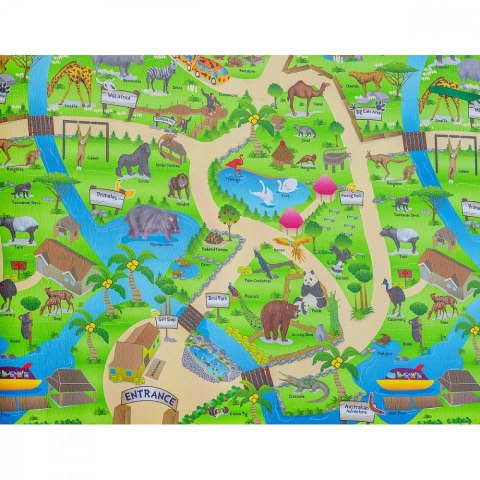 Mata Zoo 120 x 100 x 0.3 cm Smily Play