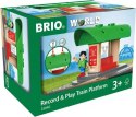Peron z nagrywarką Brio