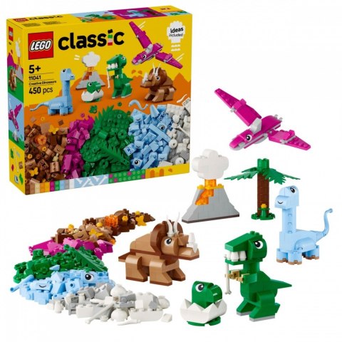 Klocki Classic 11041 Kreatywne dinozaury LEGO