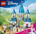 Klocki Disney 43275 Zamek Kopciuszka i kareta LEGO