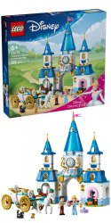 Klocki Disney 43275 Zamek Kopciuszka i kareta LEGO