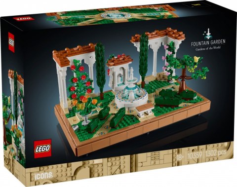 Klocki Icons 10359 Fontanna w ogrodzie LEGO
