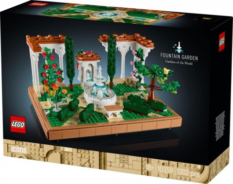 Klocki Icons 10359 Fontanna w ogrodzie LEGO