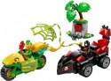 Klocki SPIDEY 11198 Pościg Spina za Electro w dinopojeździe LEGO