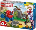 Klocki SPIDEY 11199 Misja ratunkowa zespołu Spidey'ego w dinoterenówce LEGO