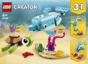 Klocki Creator 31128 Delfin i żółw 3 w 1 LEGO