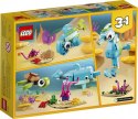 Klocki Creator 31128 Delfin i żółw 3 w 1 LEGO