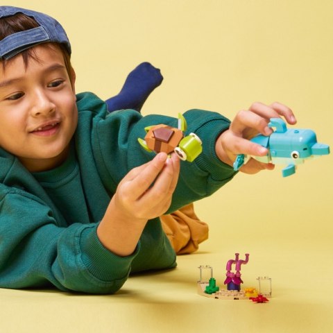 Klocki Creator 31128 Delfin i żółw 3 w 1 LEGO