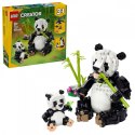 Klocki Creator 31165 Dzikie zwierzęta: rodzina pand LEGO