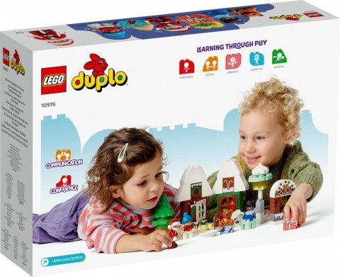 Klocki DUPLO 10976 Piernikowy domek Świętego Mikołaja LEGO
