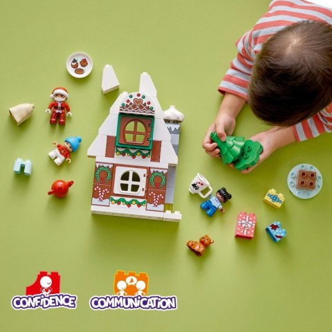 Klocki DUPLO 10976 Piernikowy domek Świętego Mikołaja LEGO
