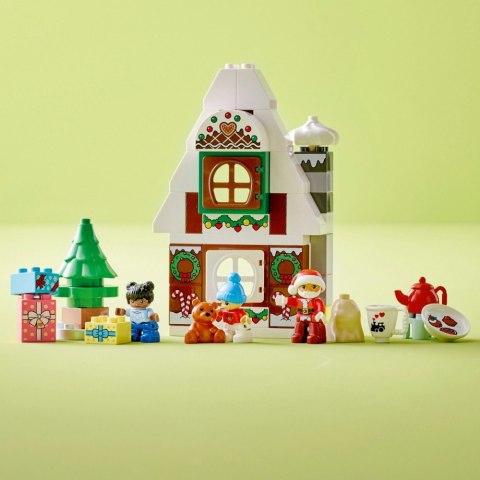 Klocki DUPLO 10976 Piernikowy domek Świętego Mikołaja LEGO