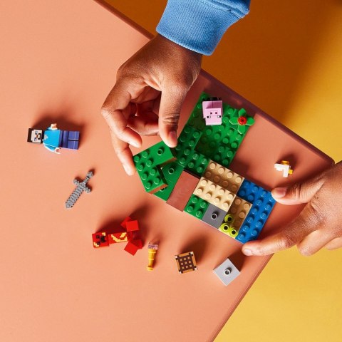 Klocki Minecraft 21177 Zasadzka Creepera LEGO