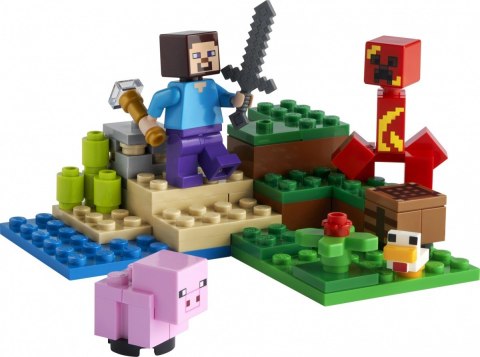 Klocki Minecraft 21177 Zasadzka Creepera LEGO