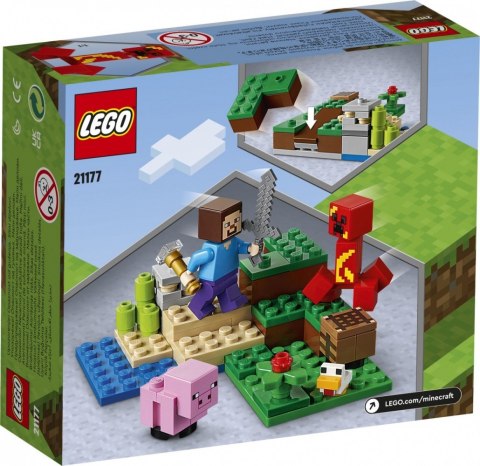Klocki Minecraft 21177 Zasadzka Creepera LEGO