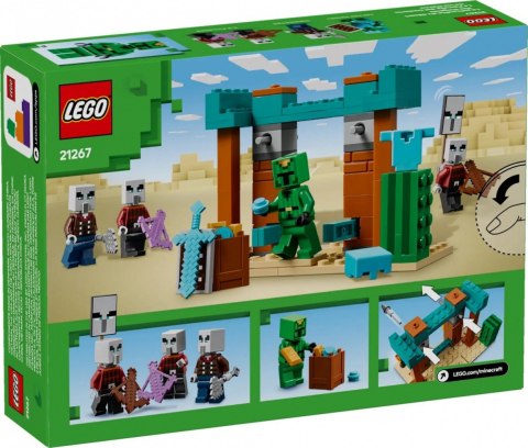Klocki Minecraft 21267 Pustynny patrol złosadników LEGO