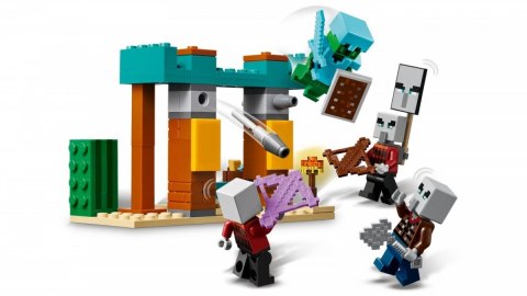 Klocki Minecraft 21267 Pustynny patrol złosadników LEGO