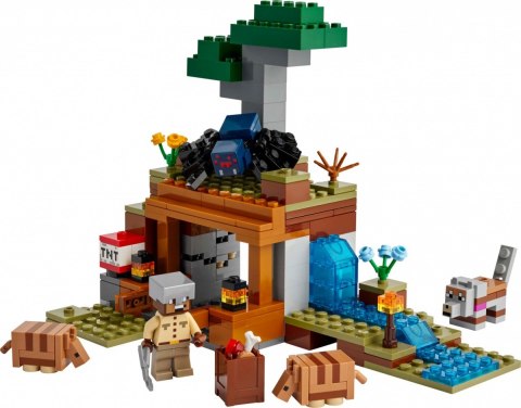 Klocki Minecraft 21269 Wyprawa do pancernikowej kopalni LEGO