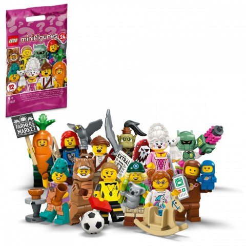 Klocki Minifigures 71037 Minifigurki seria 24 - 1 sztuka LEGO
