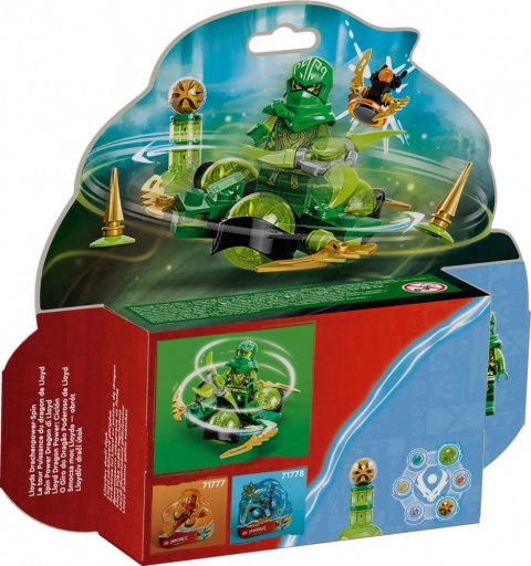 Klocki Ninjago 71779 Smocza moc Lloyda - obrót spinjitzu LEGO
