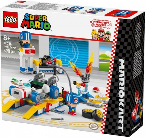 Klocki Super Mario 72035 Mario Kart - Toad i jego garaż LEGO