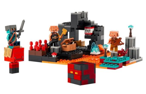 MINECRAFT Klocki 21185 Bastion w Netherze LEGO