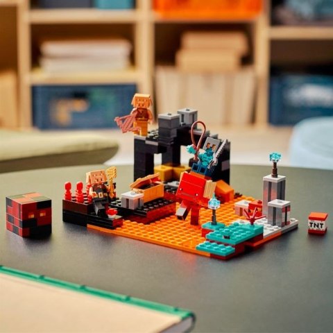 MINECRAFT Klocki 21185 Bastion w Netherze LEGO