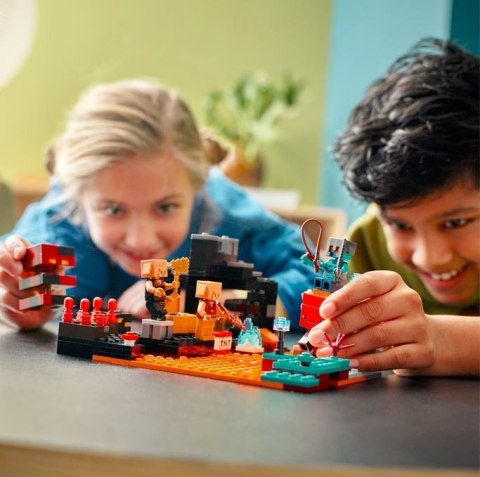 MINECRAFT Klocki 21185 Bastion w Netherze LEGO