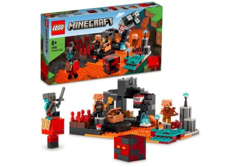 MINECRAFT Klocki 21185 Bastion w Netherze LEGO