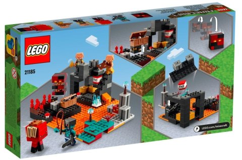 MINECRAFT Klocki 21185 Bastion w Netherze LEGO