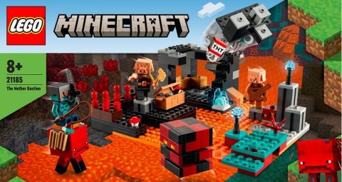 MINECRAFT Klocki 21185 Bastion w Netherze LEGO